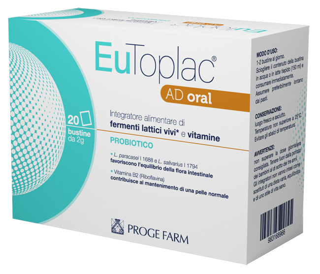 EUTOPLAC AD ORAL 20 BUSTINE - dottorbianchi.it