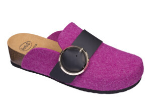 AMALFI CLOG FELTRO FUCSIA 36 - dottorbianchi.it