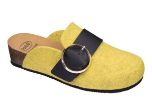 AMALFI CLOG FELTRO GIALLO 39 - dottorbianchi.it