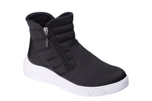 CALZATURA APRICA NYLON+LEATHER WOMAN BLACK 39 - dottorbianchi.it