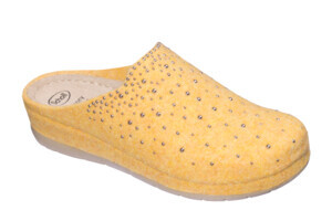 CALZATURA INVERNESS FELT+STRASS WOMAN YELLOW 36 - dottorbianchi.it