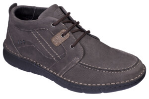 CALZATURA LUCAS ANKLE BOOT NUBUCK MAN DK GREY 44 - dottorbianchi.it