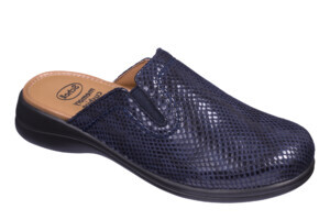 NEW TOFFEE MICROFIBRA STAMPA RETTILE NAVY BLUE 36 - dottorbianchi.it
