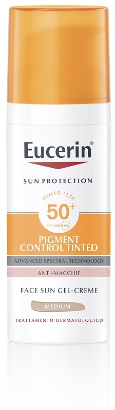 EUCERIN SUN PIGMENT CONTROL TINTED SPF50+ MEDIUM 50 ML - dottorbianchi.it