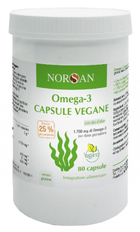 NORSAN OMEGA 3 VEGANO 80 CAPSULE - dottorbianchi.it