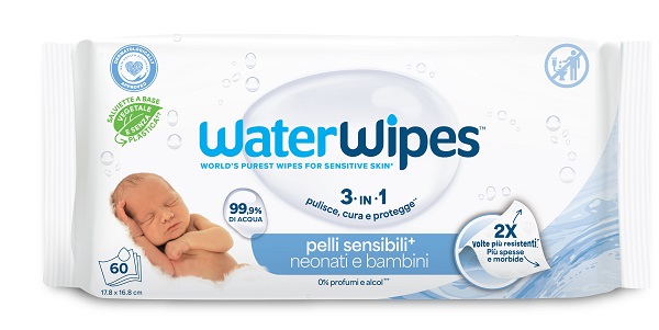 WATERWIPES BIO SALVIETTE 60 PEZZI - dottorbianchi.it