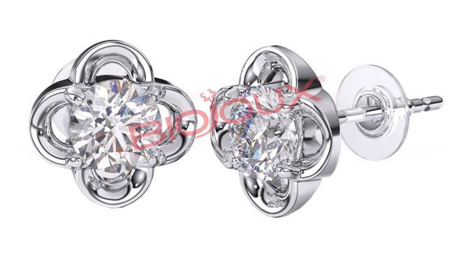 BJT242 ORECCHINO DUCHESS SWAROVSKY CRYSTAL - dottorbianchi.it