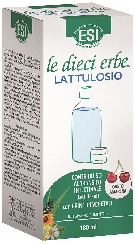 ESI LE DIECI ERBE LATTULOSIO 180 ML - OFFERTA A TEMPO LIMITATO - dottorbianchi.it