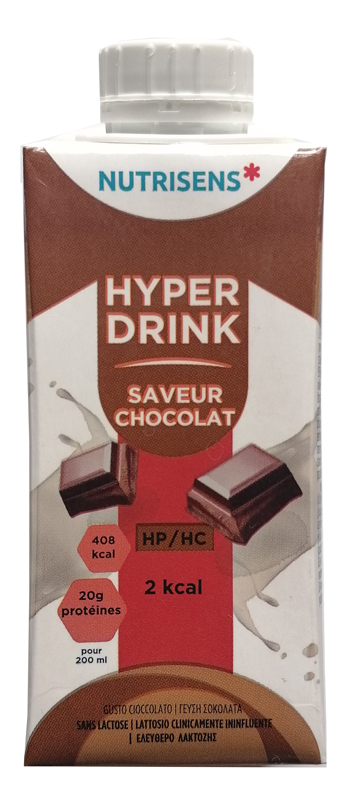 HYPERDRINK 2KCAL CIOCCOLATO 4X200 ML - dottorbianchi.it