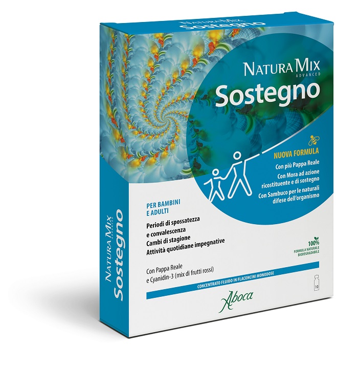 NATURA MIX ADVANCED SOSTEGNO 10 FLACONCINI DA 15 ML - dottorbianchi.it