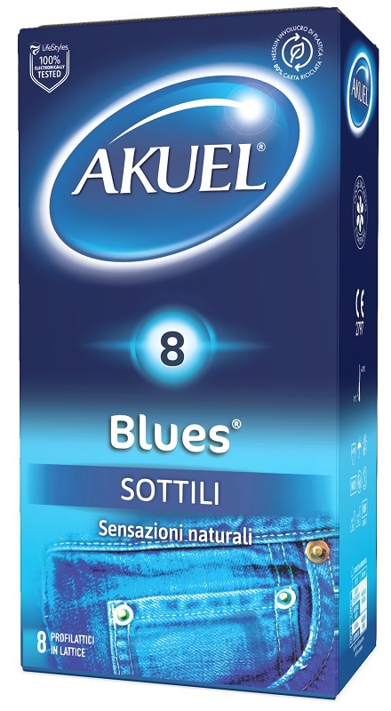 PROFILATTICO AKUEL BLUES SOTTILE 8 PEZZI - dottorbianchi.it
