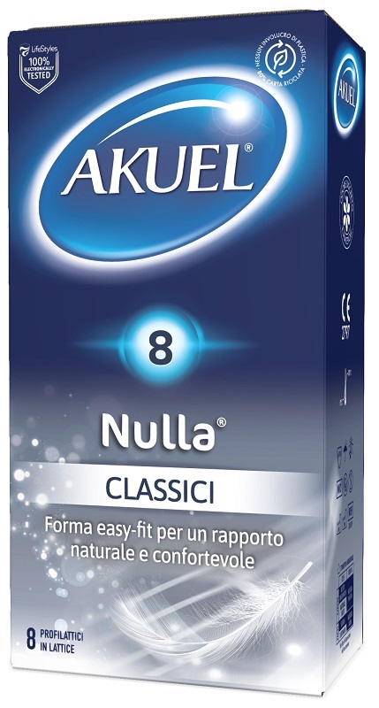 PROFILATTICO AKUEL NULLA CLASSICO 8 PEZZI - dottorbianchi.it