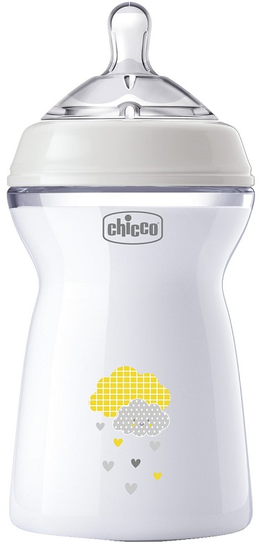 CHICCO BIBERON NAT FEEL PP 6M+ 330 ML UNISEX - dottorbianchi.it
