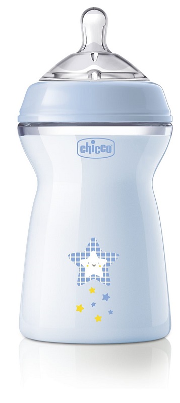 CHICCO BIBERON NAT FEEL PP 6M+ 330 ML BIMBO - dottorbianchi.it