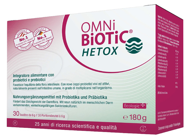 OMNI BIOTIC HETOX 30 BUSTINE DA 6 G - dottorbianchi.it