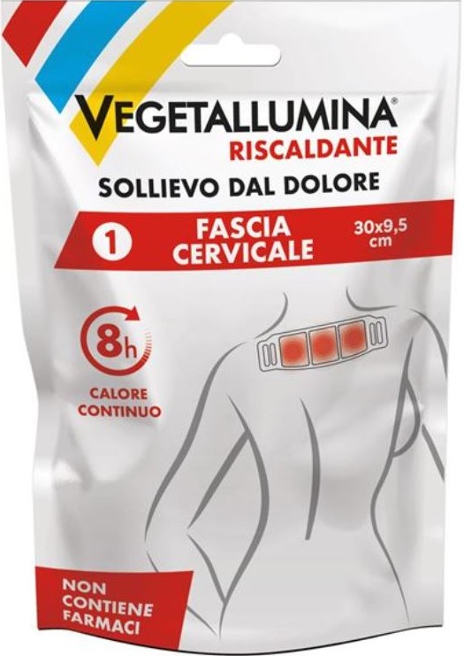 VEGETALLUMINA FASCIA CERVICALE RISCALDANTE 1 PEZZO - dottorbianchi.it