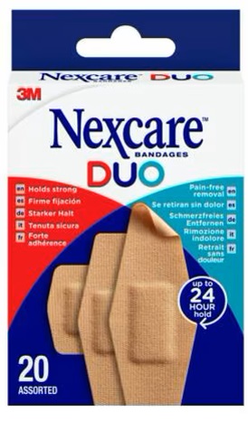 CEROTTO NEXCARE DUO ASSORTITI 20 PEZZI - dottorbianchi.it