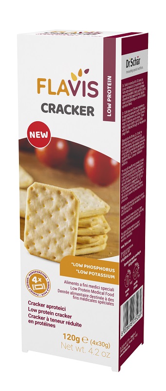 FLAVIS CRACKER APROTEICI 4 PORZIONI DA 30 G - dottorbianchi.it