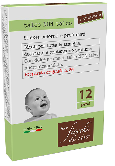 FIOCCHI DI RISO TALCO NON TALCO CEROTTI 12 PEZZI - dottorbianchi.it