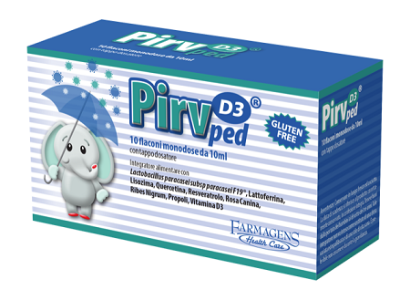 PIRV D3 PED 10 FLACONI MONODOSE - dottorbianchi.it