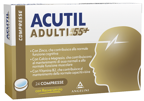 ACUTIL ADULTI 55+ 24 COMPRESSE IT - dottorbianchi.it