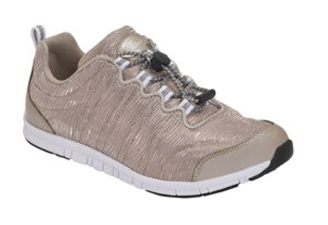 WIND STEP SIMILPELLE GLITTERATA PLATINO 37 - dottorbianchi.it