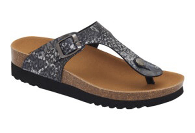 GREENY FLIP-FLOP 2.0 FELTRO RICICLATO GRIGIO SCURO 36 - dottorbianchi.it