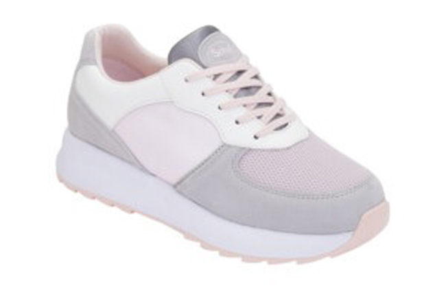 BEVERLY LACES ROSA/GRIGIO 38 - dottorbianchi.it
