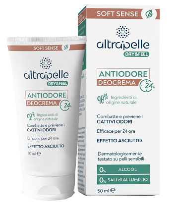 ALTRAPELLE DRY & FEEL DEOCREMA ANTIODORE 24H 50 ML - dottorbianchi.it