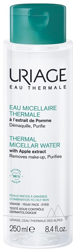 URIAGE EAU MICELLAIRE THERMALE PELLI MISTE GRASSE FLACONE 250 ML - dottorbianchi.it