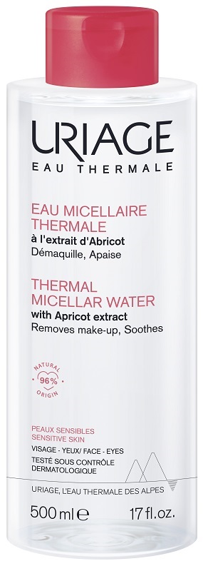 URIAGE EAU MICELLAIRE THERMALE PELLI SECCHE FLACONE 500 ML - dottorbianchi.it
