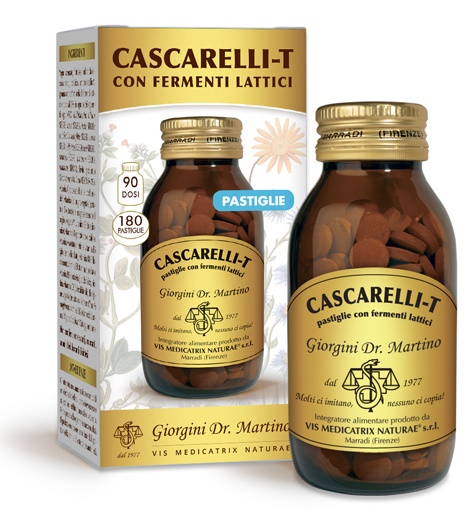 CASCARELLI T PASTIGLIE 180 PASTIGLIE CON FERMENTI LATTICI - dottorbianchi.it