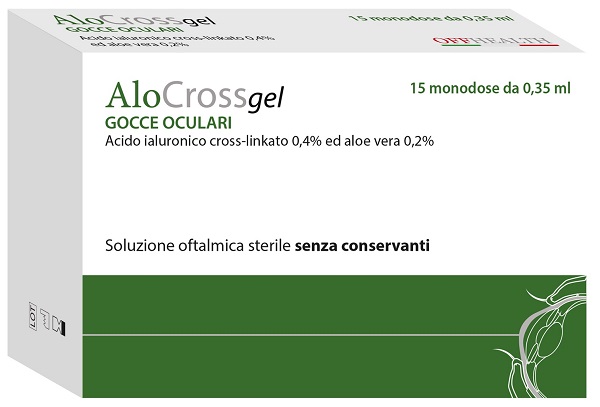 ALOCROSSGEL SOLUZIONE OFTALMICA 15 MONODOSE DA 0,35 ML - dottorbianchi.it