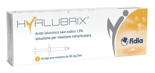 SIRINGA INTRA-ARTICOLARE HYALUBRIX ACIDO IALURONICO 1,5% 30 MG 2 ML NO ETO - dottorbianchi.it