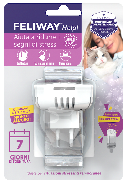 FELIWAY HELP DIFFUSORE + RICARICA - dottorbianchi.it