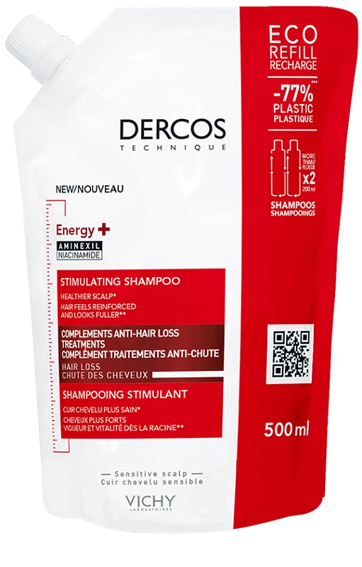DERCOS ECO RICARICA ENERGIZZANTE 500 ML - dottorbianchi.it