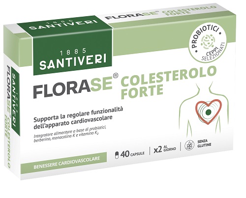 FLORASE COLESTEROLO FORTE 40 CAPSULE - dottorbianchi.it