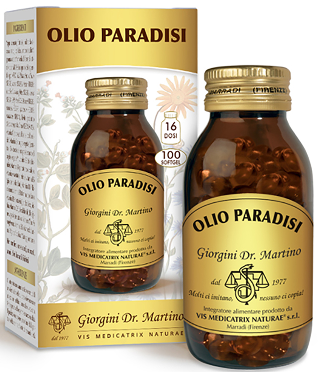 OLIO PARADISI 100 SOFTGEL - dottorbianchi.it