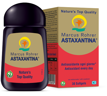 MARCUS ROHRER ASTAXANTINA 30 SOFTGELS - dottorbianchi.it