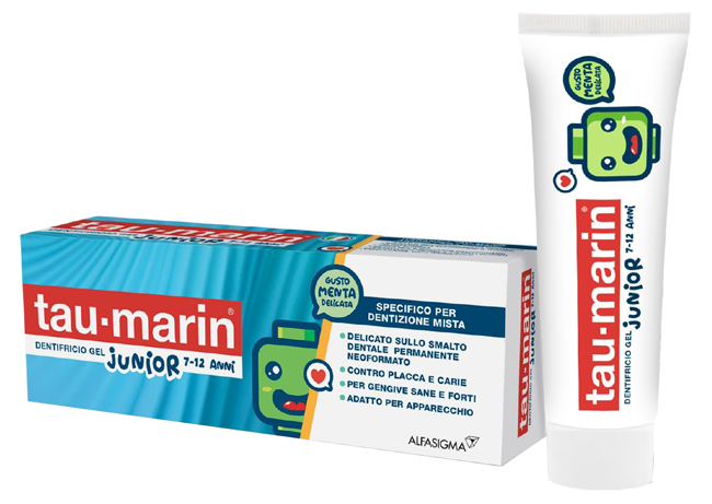 TAU MARIN DENTIFRICIO JUNIOR 7-12 ANNI 50 ML - dottorbianchi.it