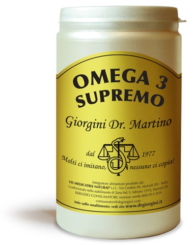 OMEGA 3 SUPREMO 120 SOFTGEL - dottorbianchi.it