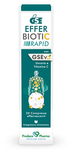 GSE EFFERBIOTIC RAPID 20 COMPRESSE - dottorbianchi.it
