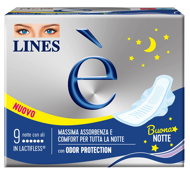 LINES E' NOTTE CARRY PACK 9 PEZZI - dottorbianchi.it
