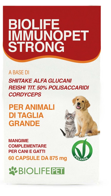 BIOLIFE IMMUNOPET STRONG 60 CAPSULE - dottorbianchi.it