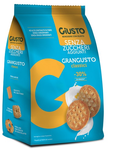 GIUSTO SENZA ZUCCHERO GRANGUSTO CLASSICI 350 G - dottorbianchi.it