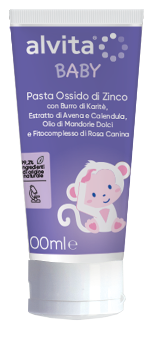 ALVITA BABY PASTA OSSIDO DI ZINCO 100 ML - dottorbianchi.it