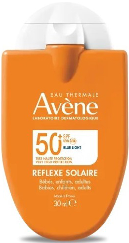 EAU THERMALE AVENE REFLEXE SOLAIRE SPF50+ BEBE BAMBINI ADULTO 30 ML - dottorbianchi.it