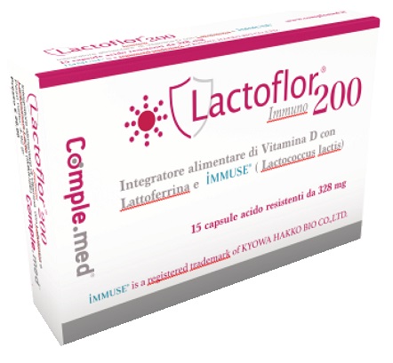 LACTOFLOR IMMUNO 200 15 CAPSULE - dottorbianchi.it
