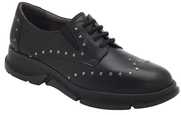 BRISTOL STUDS PELLE NERO 37 - dottorbianchi.it