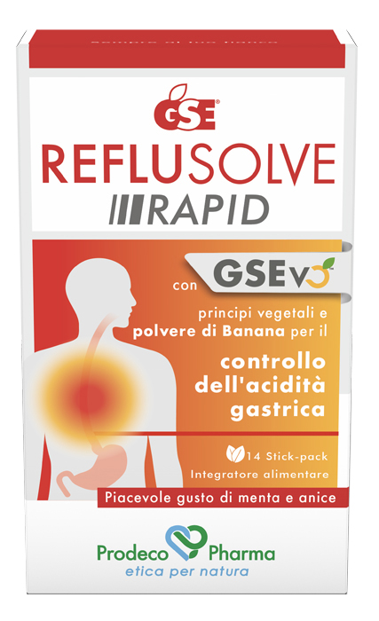 GSE REFLUSOLVE RAPID 14 STICK PACK - dottorbianchi.it